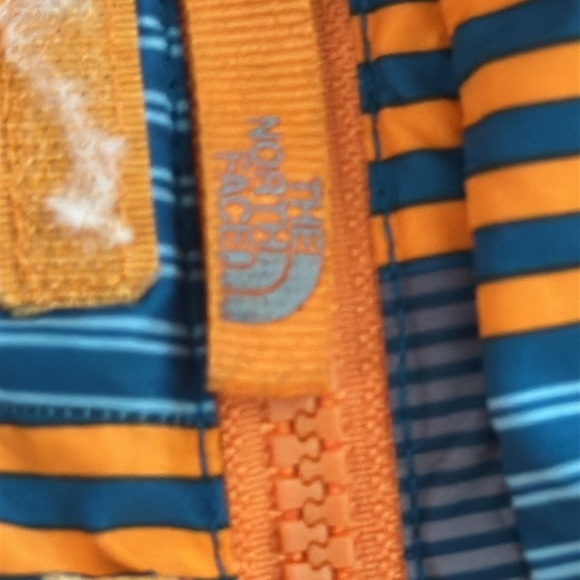 The North Face Blue and Orange Striped Jacket for Boys - Picture 4 of 7